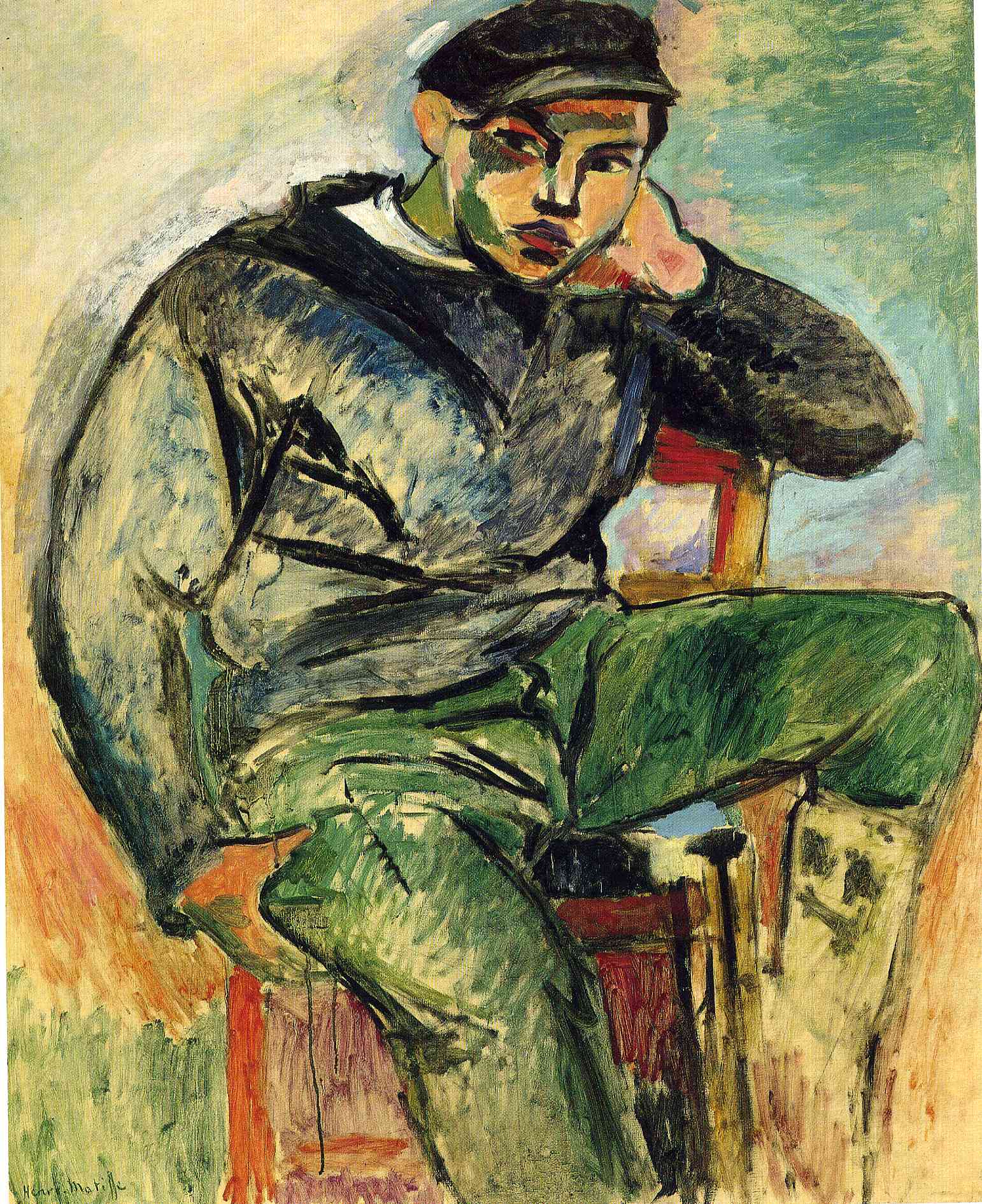 Henri Matisse - The Young Sailor 1906
